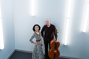 Albina Khaliapova and Eduard Teregulov