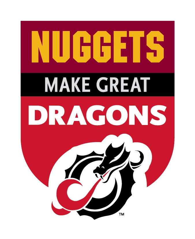 Nuggets Make Great Dragons sticker