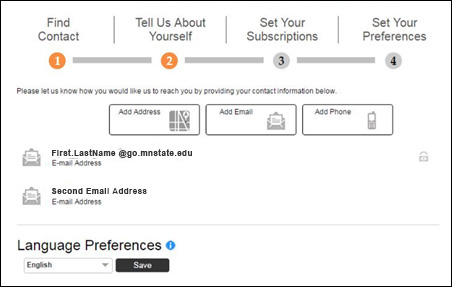 Enter any additional contact information