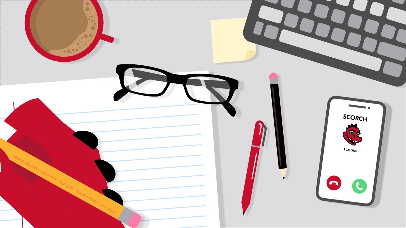 Error 404 animated graphic