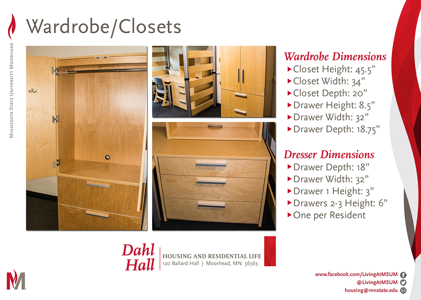 Dahl Hall Wardrobe