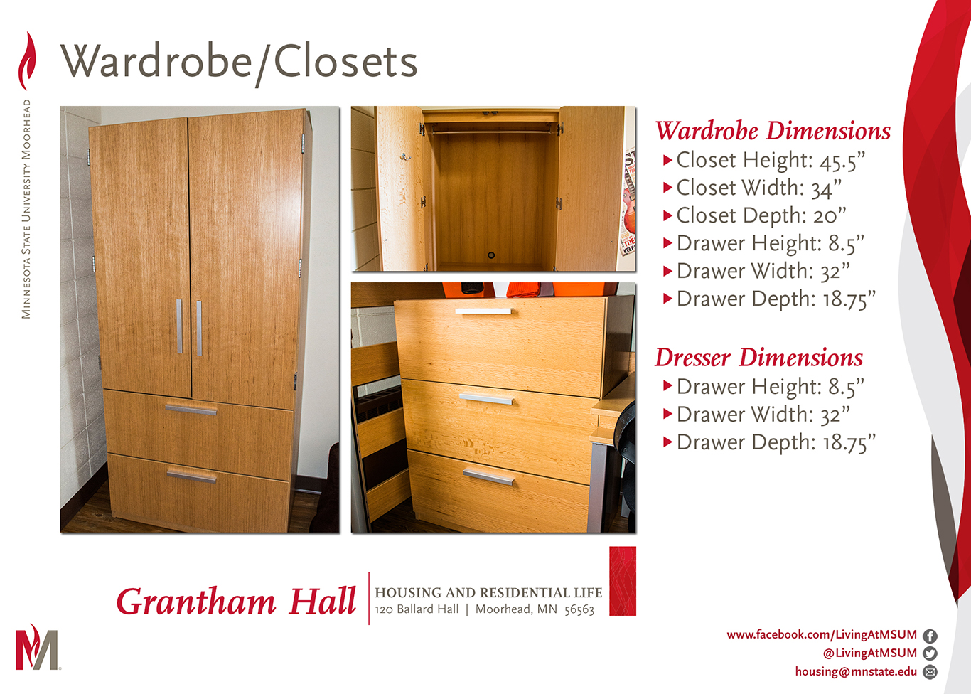 Grantham Hall Wardrobe