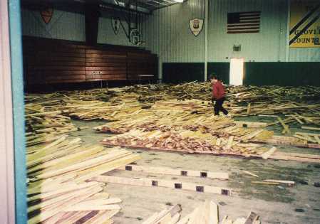 1997 Flood Oak Grove school's gymnasium needed a new floor